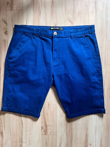 Crosshatch blue shorts - , size