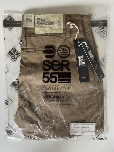 Crosshatch chino trousers - crosshatch,
